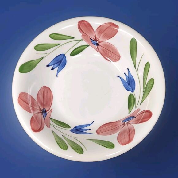 Maxam Primula MADE IN ITALY One 1 Soup Salad Bowl White Floral 8 in Replacement - Picture 1 of 8